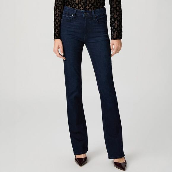 PAIGE Denim - PAIGE Manhattan Bootcut Jeans in Kolbie Dark Wash Size 29